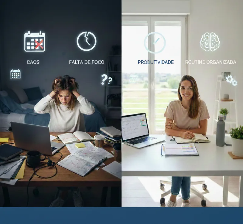 TDAH e produtividade: estratégias reais para organizar sua rotina